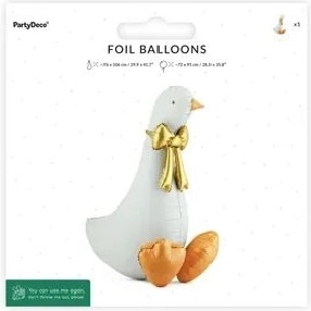 Foliowy balon Hęsi stojący 72 × 91 cm