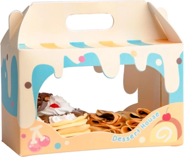 Łatwe przenoszenie i prezentowe pakowanie deserów