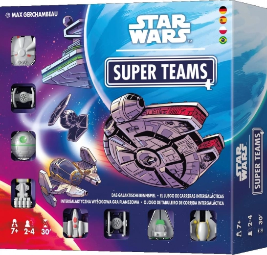 Star Wars: Super Teams – rodzinna wyścigowa gra planszowa