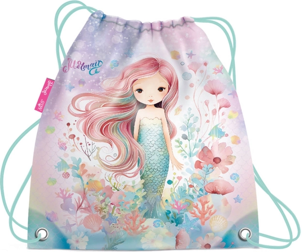Worek szkolny na kapcie Mermaid (syrenka) – 1 sztuka