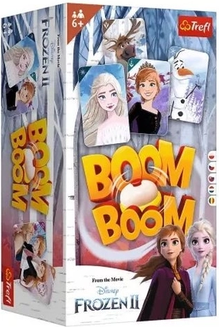 Trefl Boom Boom Frozen II gra karciana