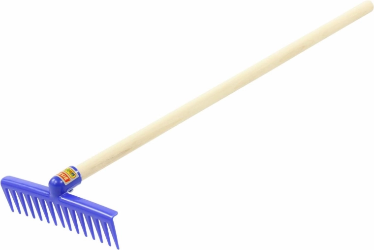 Szerokie zęby dla łatwego grabienia