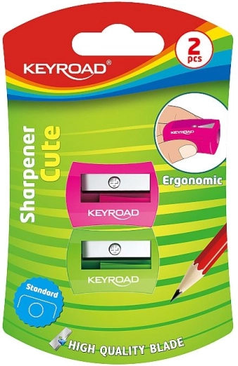 Temperówka Keyroad Nugget, zestaw 2 szt., plastikowa