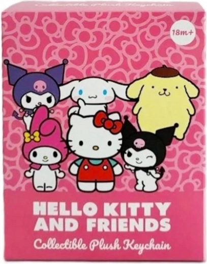 Hello Kitty i Przyjaciele – pluszowa zawieszka do kluczy 13 cm – losowy motyw