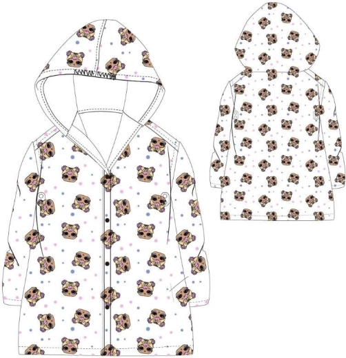 Transparentny design z motywem LOL Surprise
