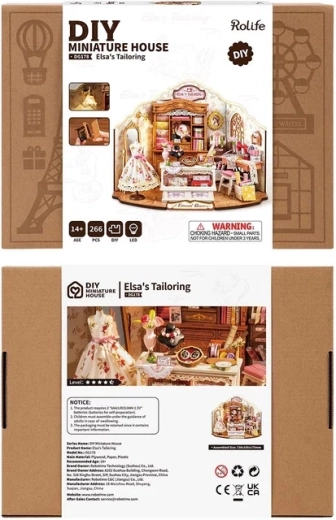 Opakowanie prezentowe z instrukcją