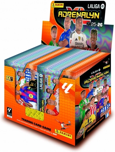 Panini La Liga EA Sports 2025-26 karty kolekcjonerskie display 50 saszetek