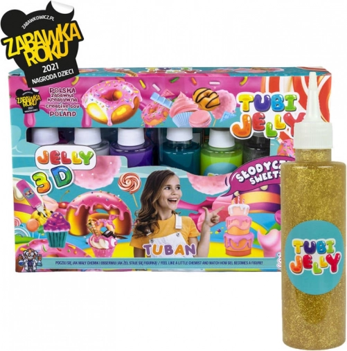Tuban Tubi Jelly zestaw Słodkości – 6 kolorów