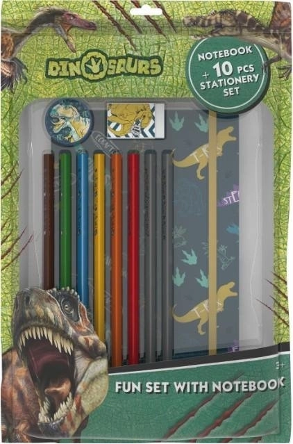 JIRI MODELS zestaw z notesem Dinozaur