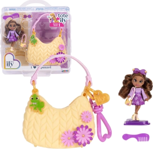 Disney ILY 4ever modna mini laleczka z motywem Roszpunki i akcesoriami