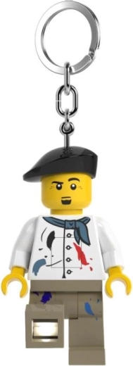 Jasne światło LED w nodze figurki