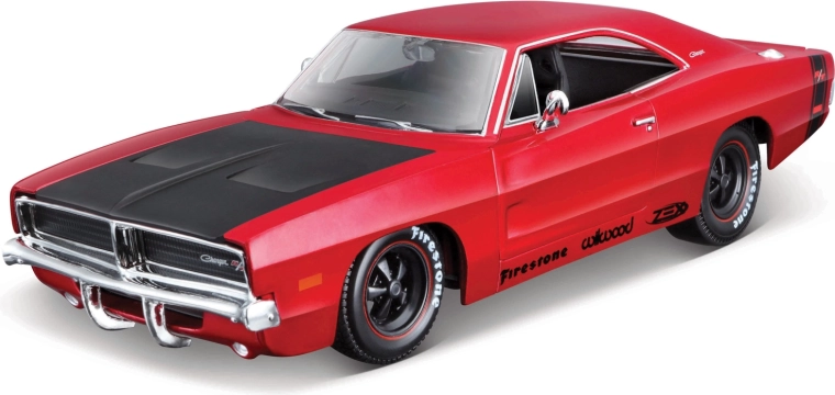 Maisto Dodge Charger R/T 1969 czerwony 1:25