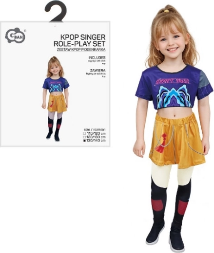 Dziecięcy kostium piosenkarki K-pop Mira 130/140 cm