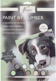 Malowanie po numerach Pies