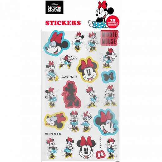 Wielokrotnego użytku naklejki Minnie