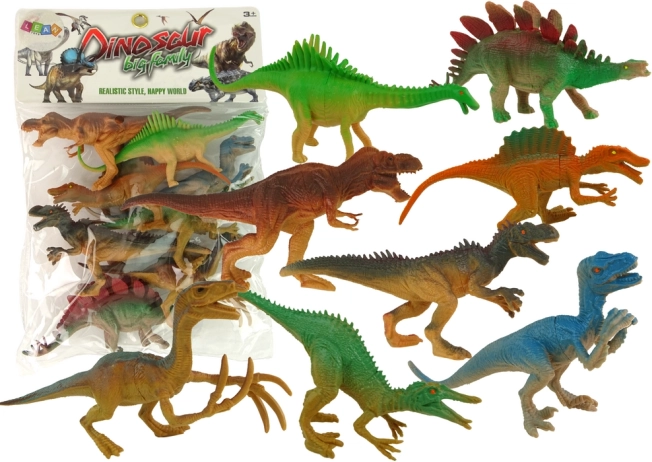 Zestaw figurek Dinozaur Park 8 sztuk