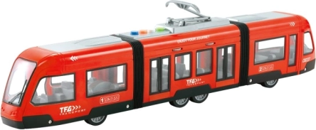 Czerwona tramwaj na mechanizm ociêżałowości 1:16