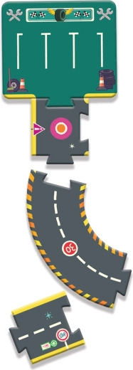 Wariabilna konstrukcja z rondem i zakrętami