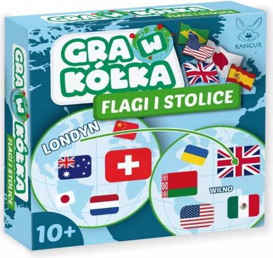 Gra Kółka – flagi i stolice
