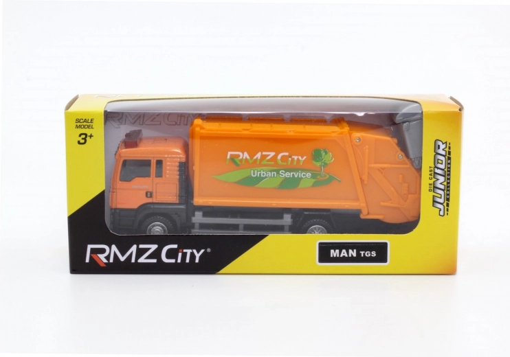metalowy model RMZ City śmieciarka MAN TGS 1:64