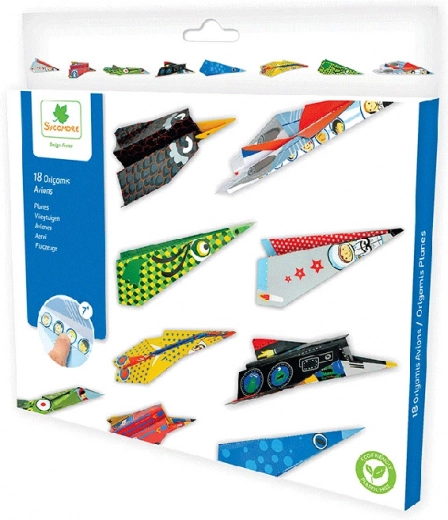 Origami samoloty – kreatywny zestaw dla dzieci