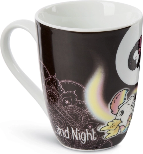 Dzienny i nocny nastrój na jednym kubku