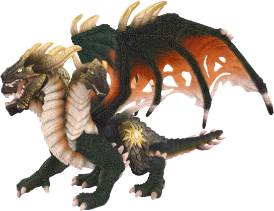 Mitologiczny smok diabelski