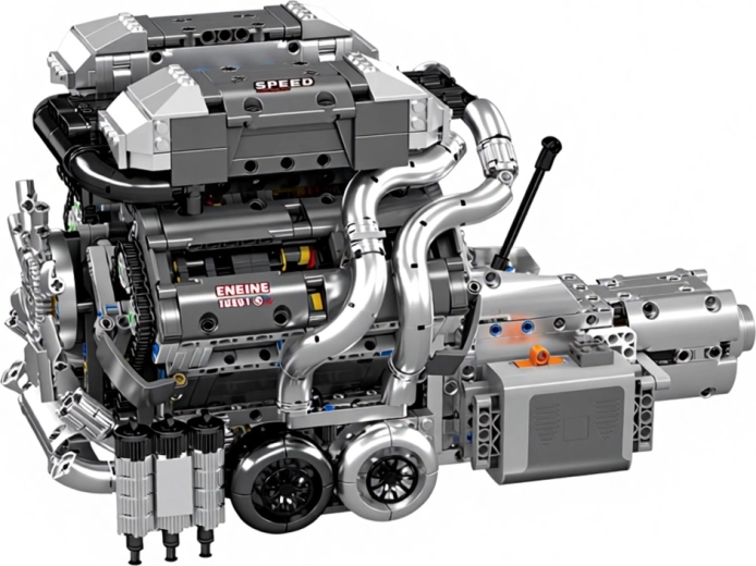 Ruchome elementy mechaniczne i detale techniczne