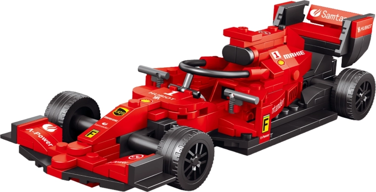 Zestaw konstrukcyjny czerwonej formuły 20,5 cm