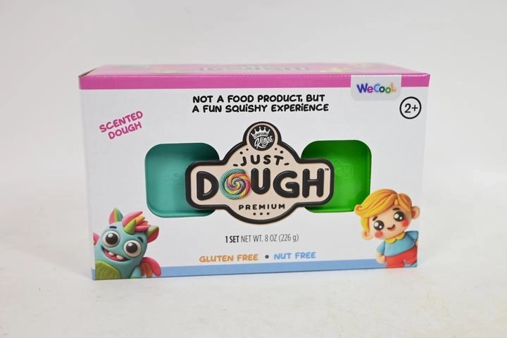 Wecool Just Dough masa plastyczna 2 szt. (niebieska i zielona)