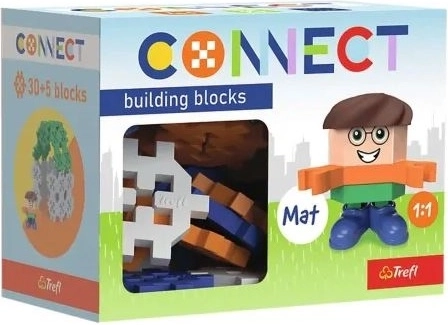 Zestaw konstrukcyjny Connect Pocket Boy Mat, 35 elementów