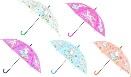 Parasol automatyczny z motywem jednorożca