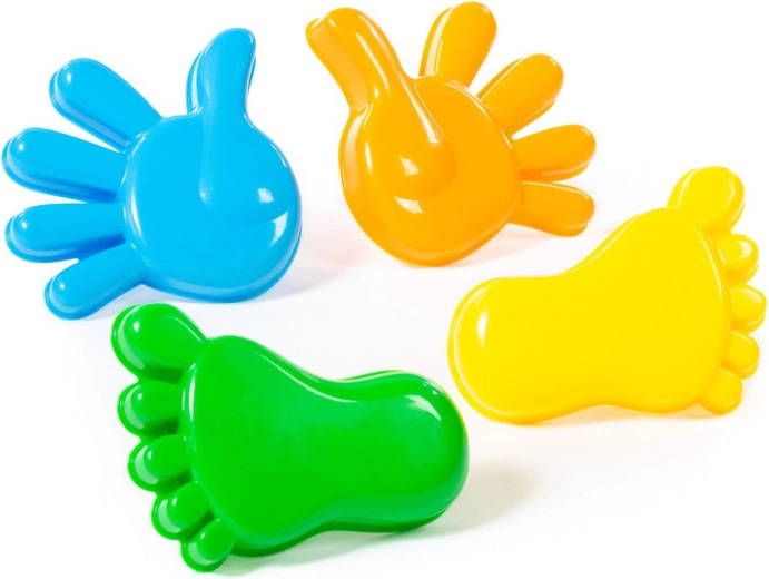 Kreatywne odciski dłoni i stóp