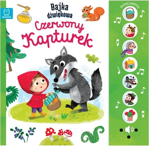 Czerwona Kapturka bajka dźwiękowa