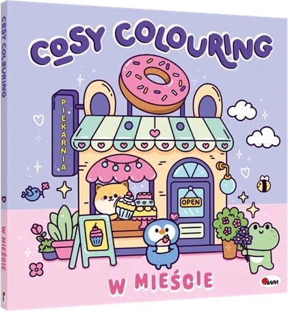 Cosy Colouring: W mieście – antystresowa kolorowanka