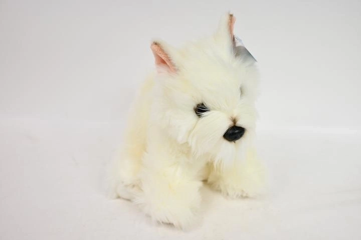 Pluszowy pies west highland terrier siedzący 30 cm