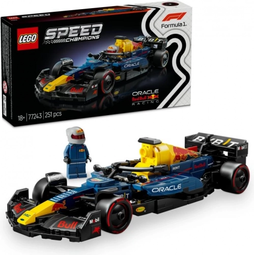 LEGO Speed Champions 77243 Samochód wyścigowy Oracle Red Bull Racing RB20 F1