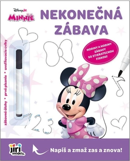 Ścieralny kreatywny zeszyt Minnie