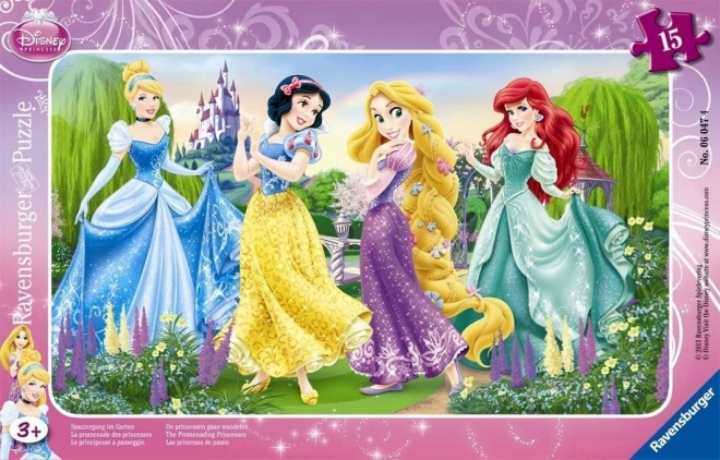 Ravensburger puzzle Księżniczki Disneya 15 elementów