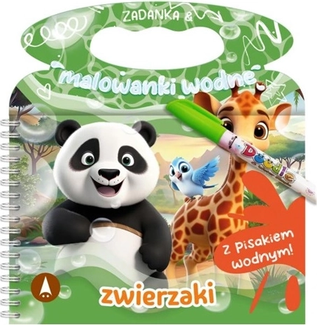 Zadania i wodne kolorowanki Zwierzątka