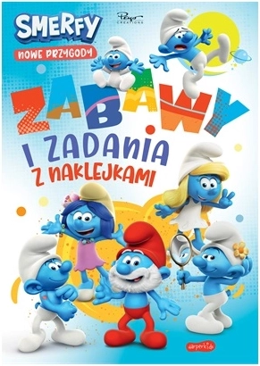 Smerfy – zabawy i zadania z naklejkami
