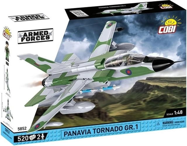 Cobi Armed Forces Panavia Tornado – zestaw klocków modelu samolotu wojskowego