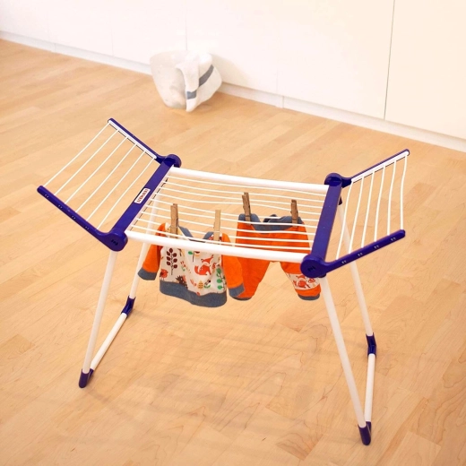 Składana konstrukcja oszczędza miejsce