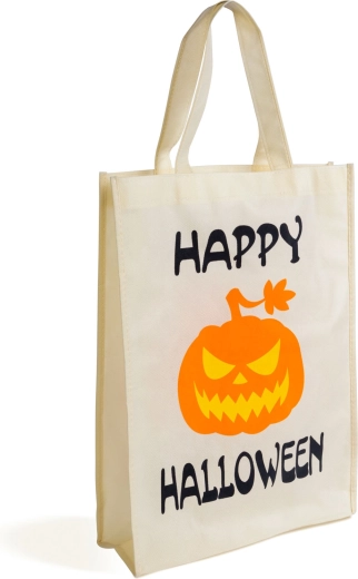 Halloweenowa torba prezentowa z dynią Happy Halloween 30 × 40 cm