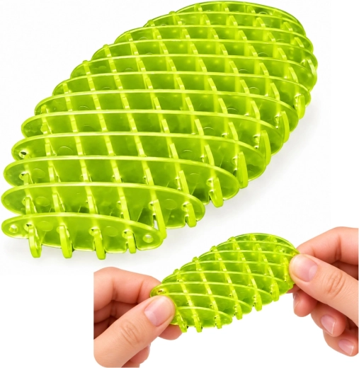 Zielony elastyczny antystresowy fidget 5 cm