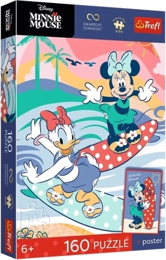 Puzzle dziecięce UFT Premium Plus Kids „Piękna myszka” 160 elementów – 1 szt.