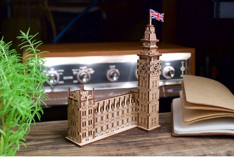 Ikoniczny Big Ben jako stylowa dekoracja
