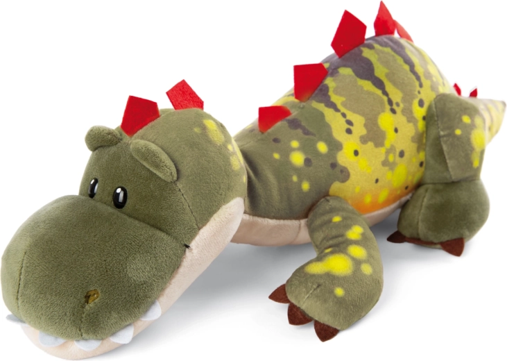 Pluszowy dinozaur NICI Fossily leżący 25 cm Green