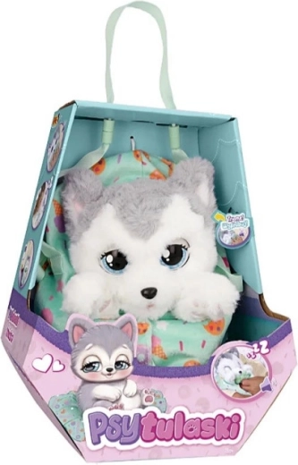 Interaktywny pluszowy piesek Husky Psytulaski