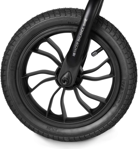 12" pompowane koła dla stabilnej jazdy